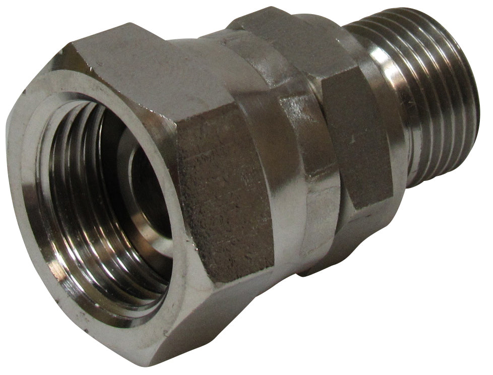 Gerade Adapter vormontiert - Edelstahl – 1 | IM0000461.JPG