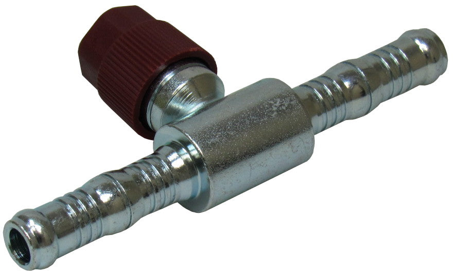 Gerade Schlauchverbinder mit Ventil R134a – 1 | IM0000500.JPG