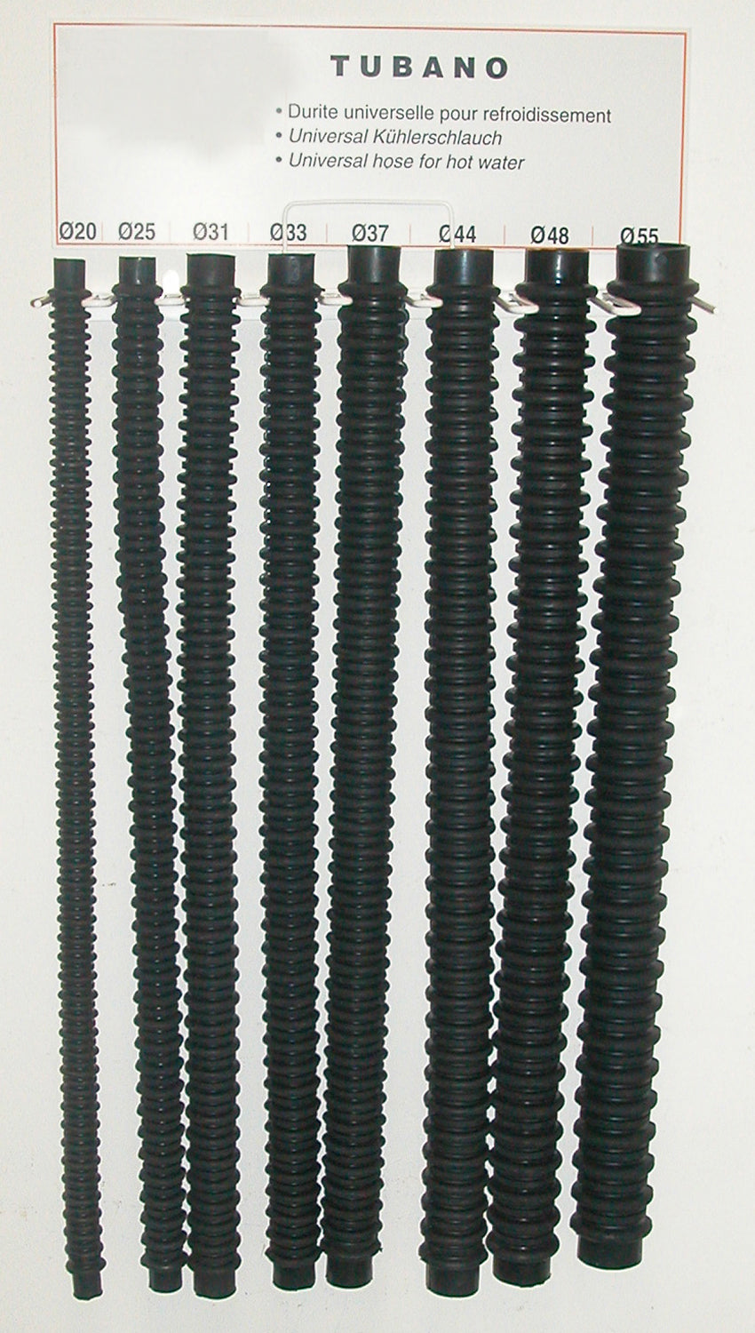 Sortiment Faltenschläuche TUBANO – 1 | IM0002205.JPG