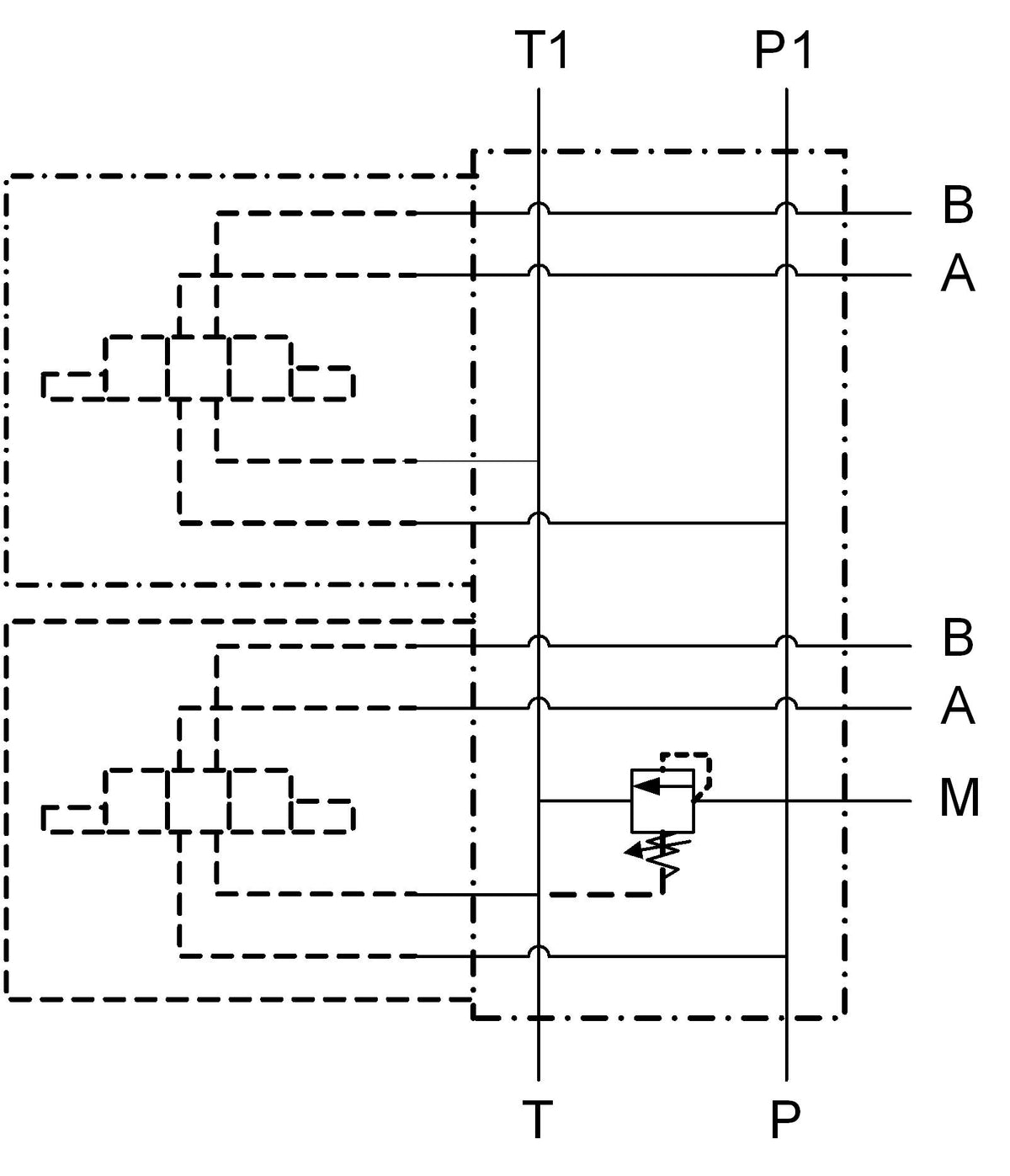 Kompaktanschlussplatten Cetop Ventil NG 06 – 3 | IM0002251.JPG