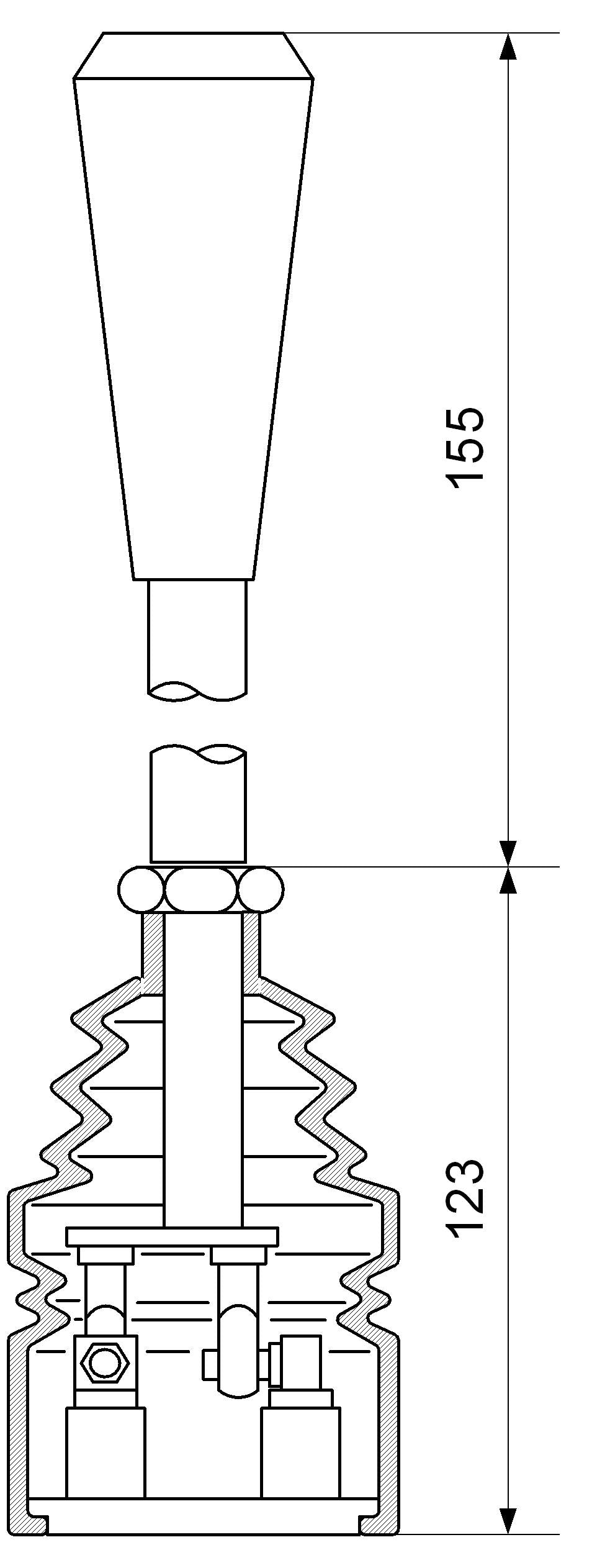 Joysticks für Handhebelventile 40/80l – 2 | IM0002303.JPG