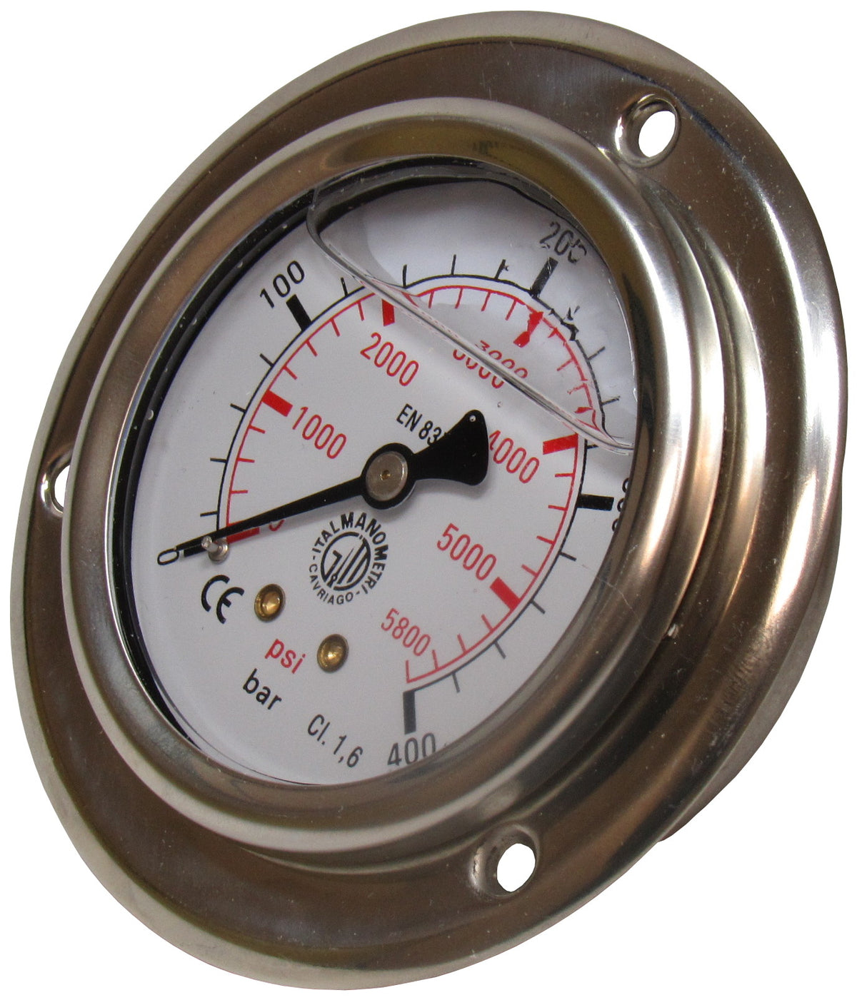 Manometer Nenngröße 63 für Tafeleinbau – 1 | IM0002609.JPG