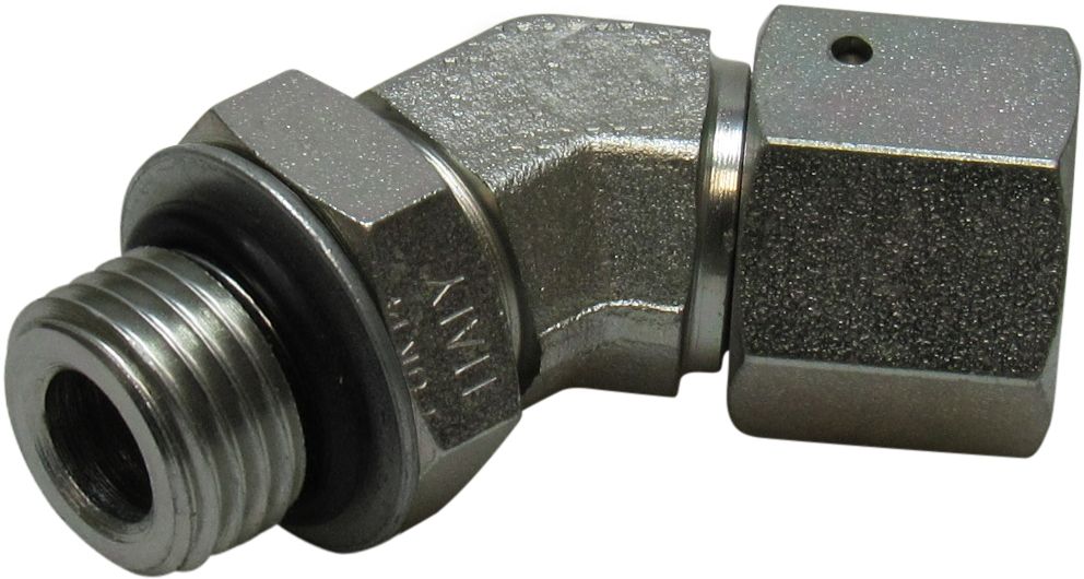 Einstellbare Winkel-Einschraubverschraubungen 45° vormontiert, UNF – 1 | IM0002789.JPG