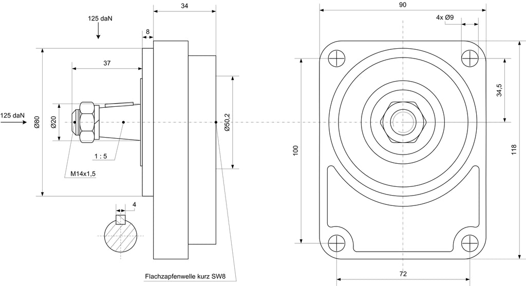 Vorsatzlager für Zahnradpumpen BG 2 – 2 | IM0003539.JPG