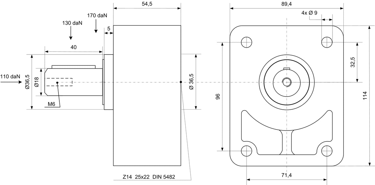 Vorsatzlager für Zahnradpumpen BG 2 – 2 | IM0003542.JPG
