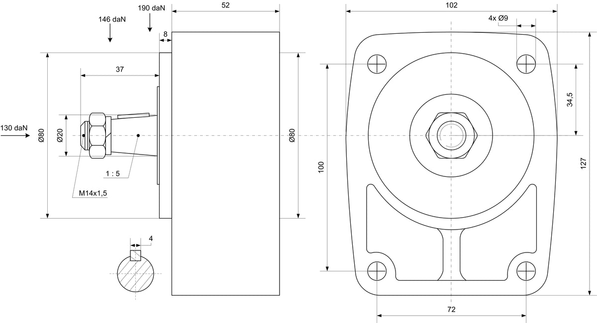 Vorsatzlager für Zahnradpumpen BG 2 – 2 | IM0003544.JPG