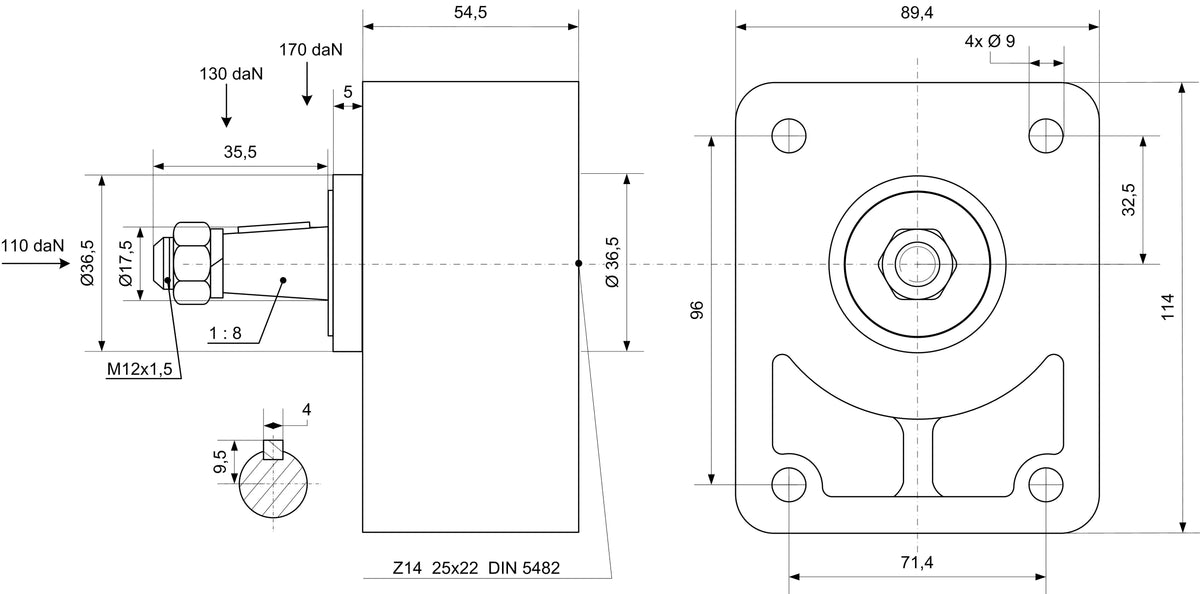 Vorsatzlager für Zahnradpumpen BG 2 – 2 | IM0003546.JPG