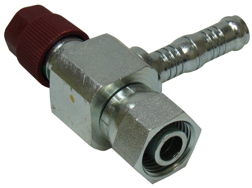90° für O-Ring Abdichtung kompakt mit Ventil R134a OBEN – 1 | IM0003866.JPG