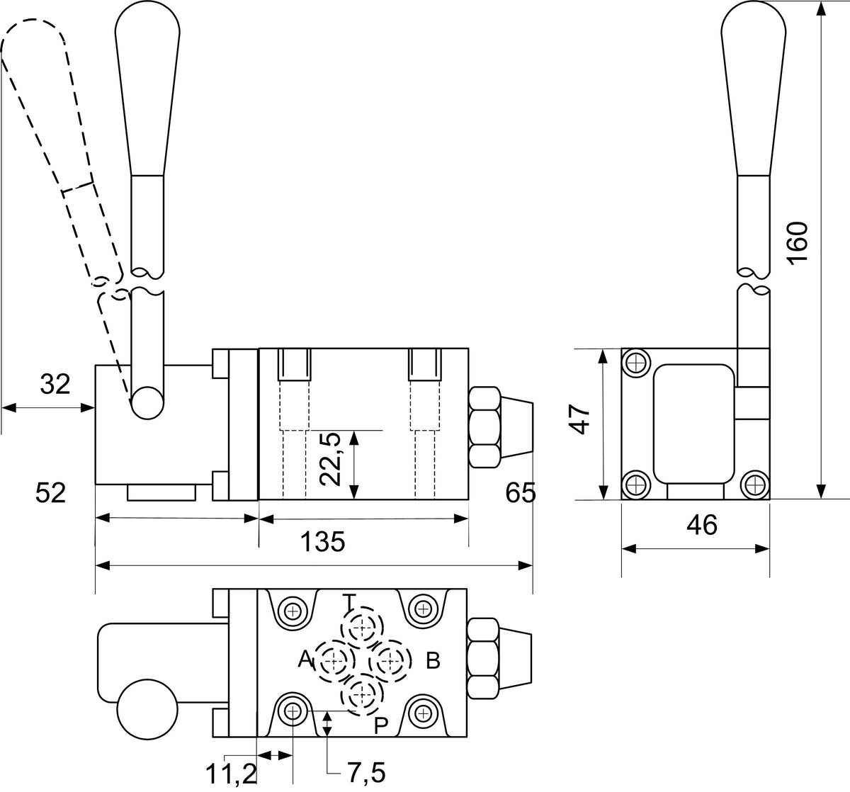 4/2 Wege Cetop Ventile NG 06 mit Hebelsteuerung – 3 | IM0003954.JPG