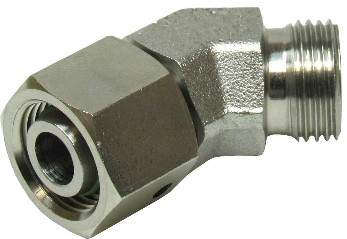 Einstellbare Winkel-Verschraubungen 45° DKO - Edelstahl – 1 | IM0010096.JPG