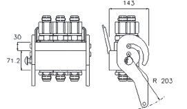 MultiFaster 3-fach DN 25 - Loshälften - unter Druck kuppelbar – 2 | IM0010465.PNG
