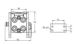 MultiFaster 4-fach DN 10 - Loshälften - PH, unter Druck kuppelbar – 3 | IM0010488.PNG