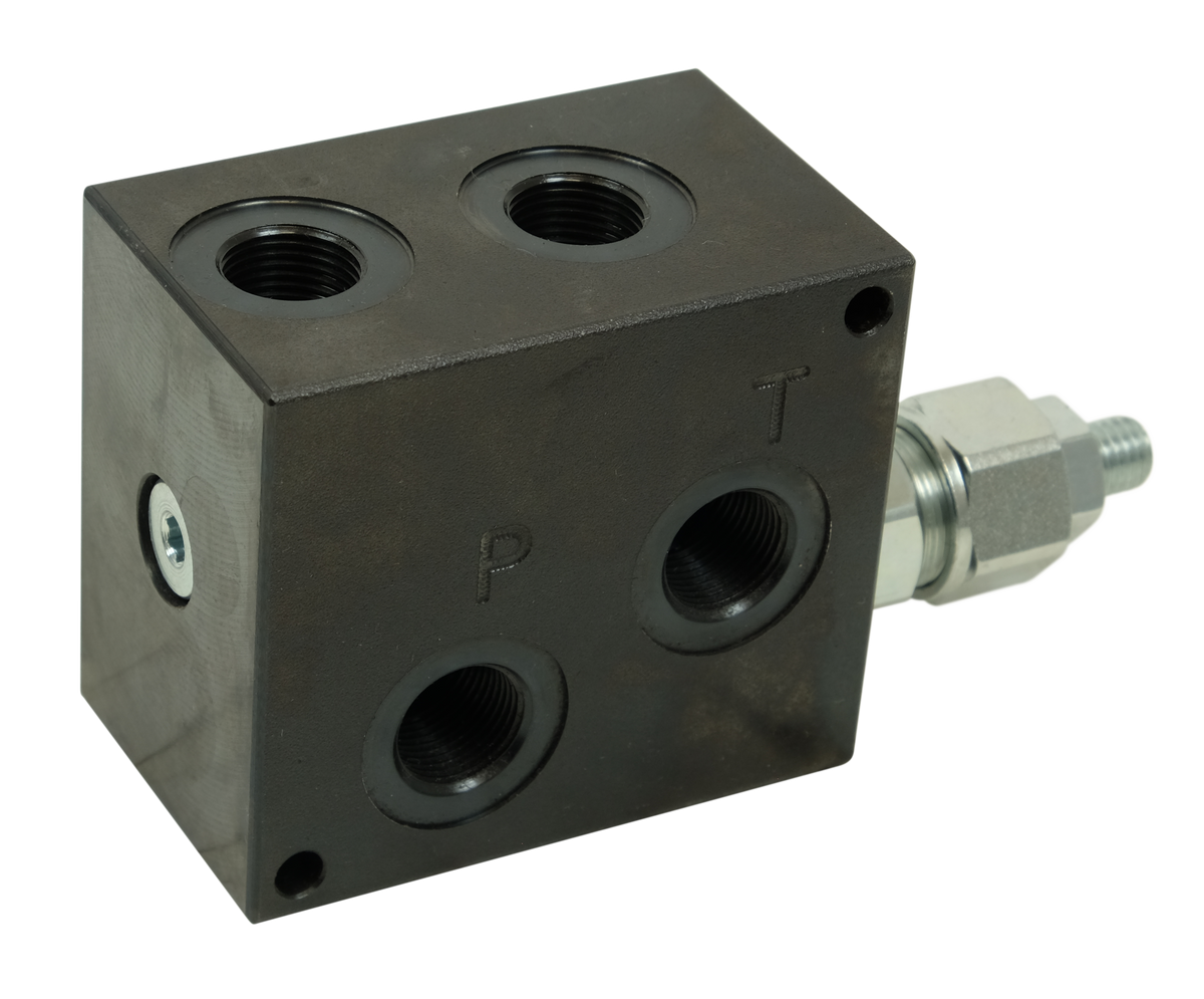 Grundplatten NG06 mit Druckbegrenzungsventil – 1 | IM0022829.PNG